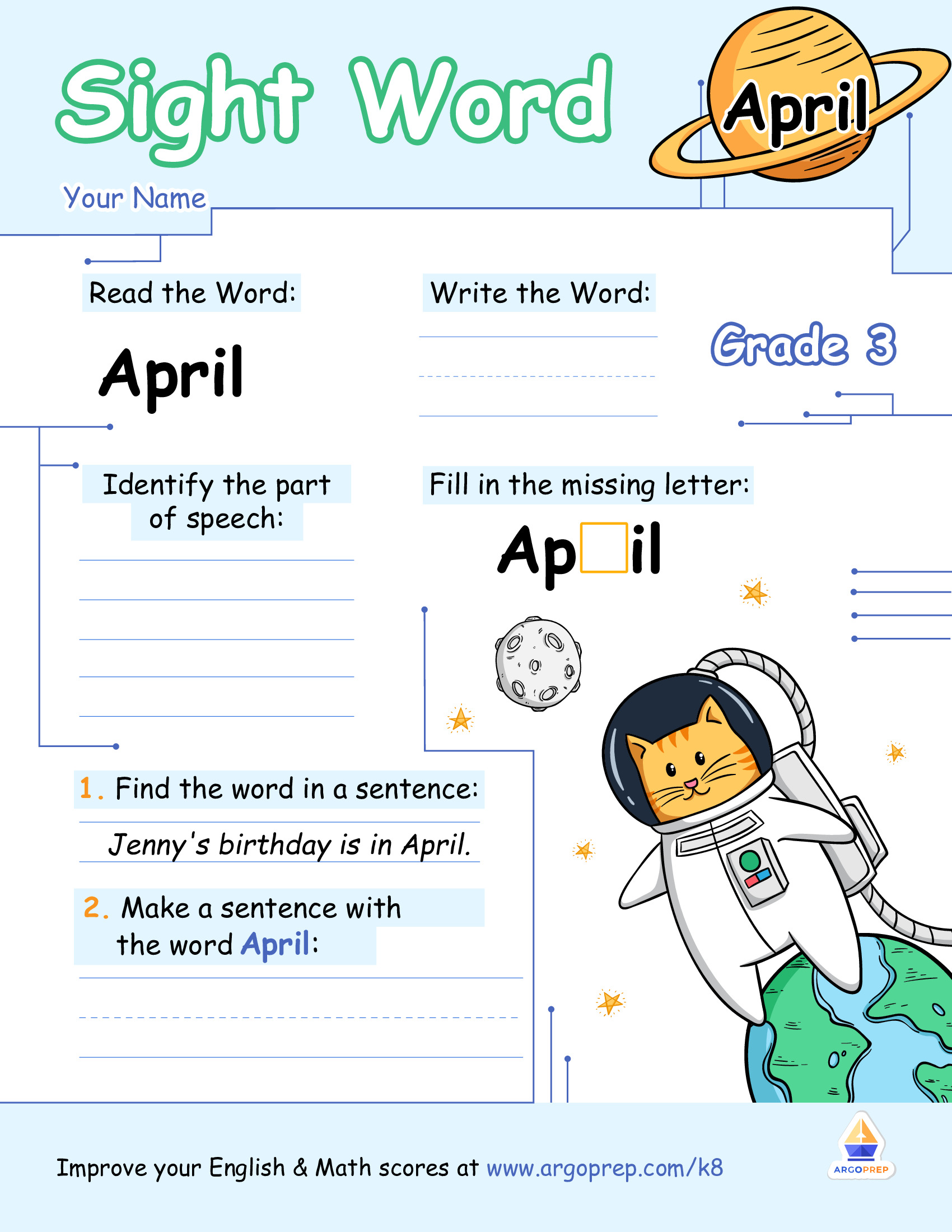 "April" Showers