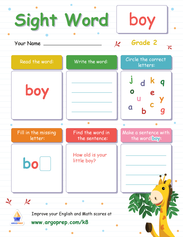 "Boy", Oh, "Boy"!