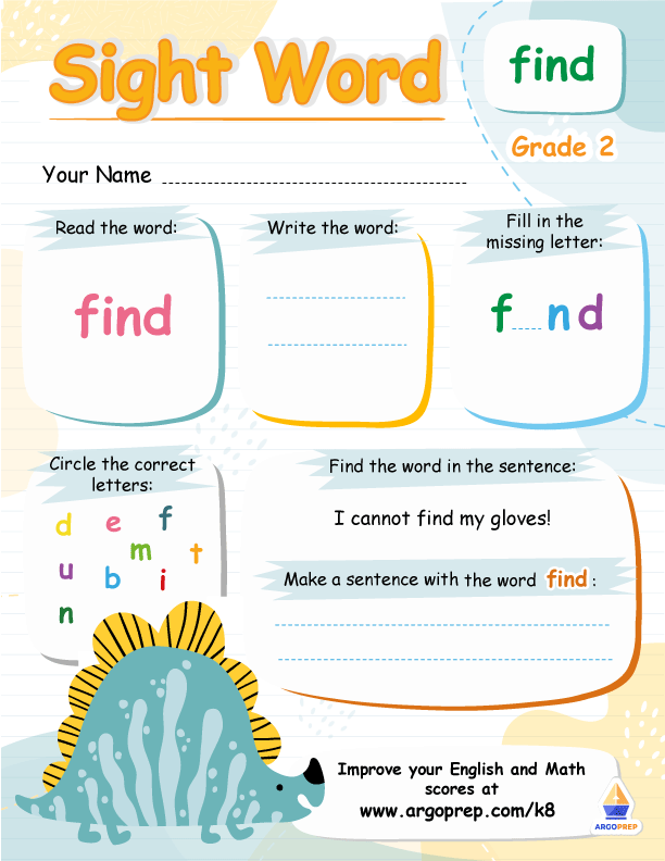 "Find" the Word