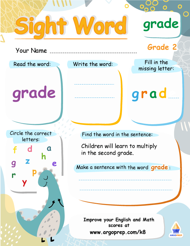 Make the "Grade"