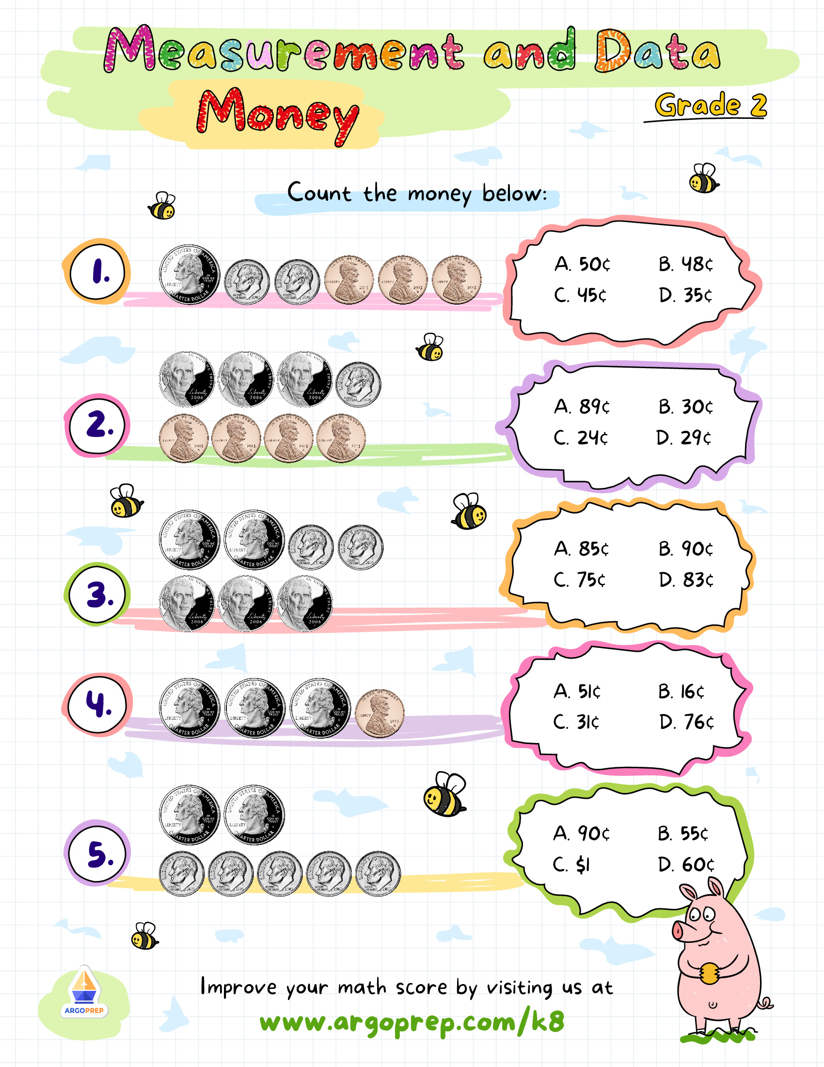 7 Money ideas | money worksheets, money math, money math worksheets, image size:1700x2200