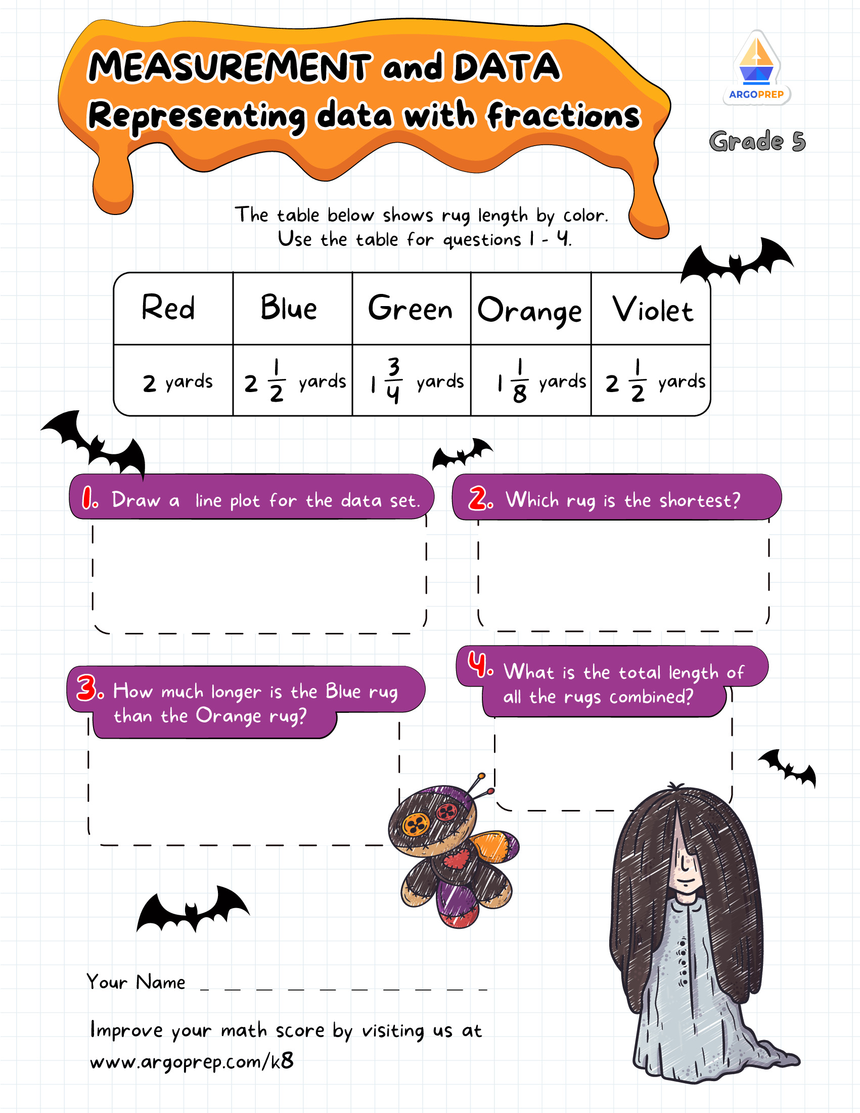 Fractions Word Problems Worksheets 5th Grade