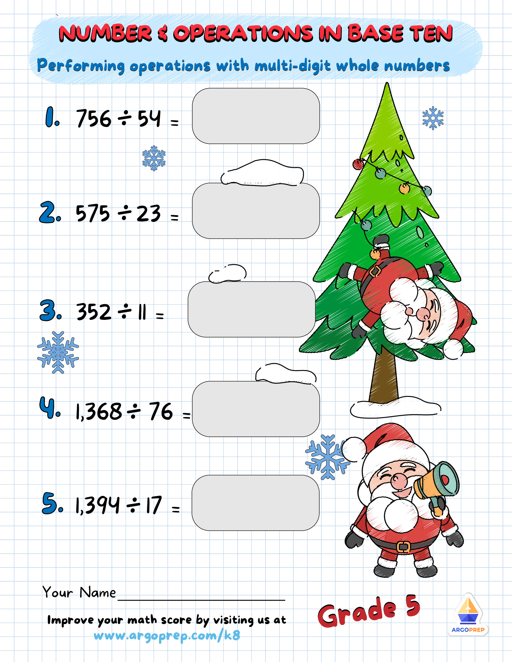 tis the season for division - argoprep
