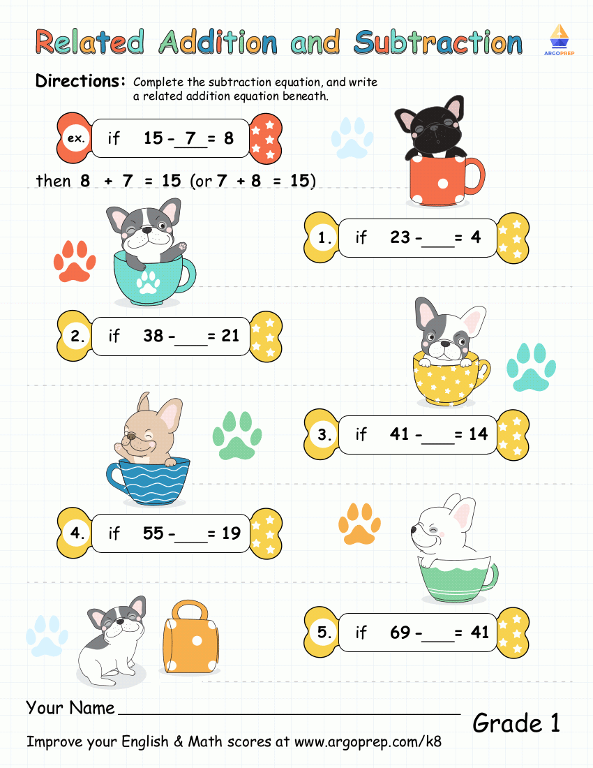 Pugs in Mugs Cuddle with Related Equations