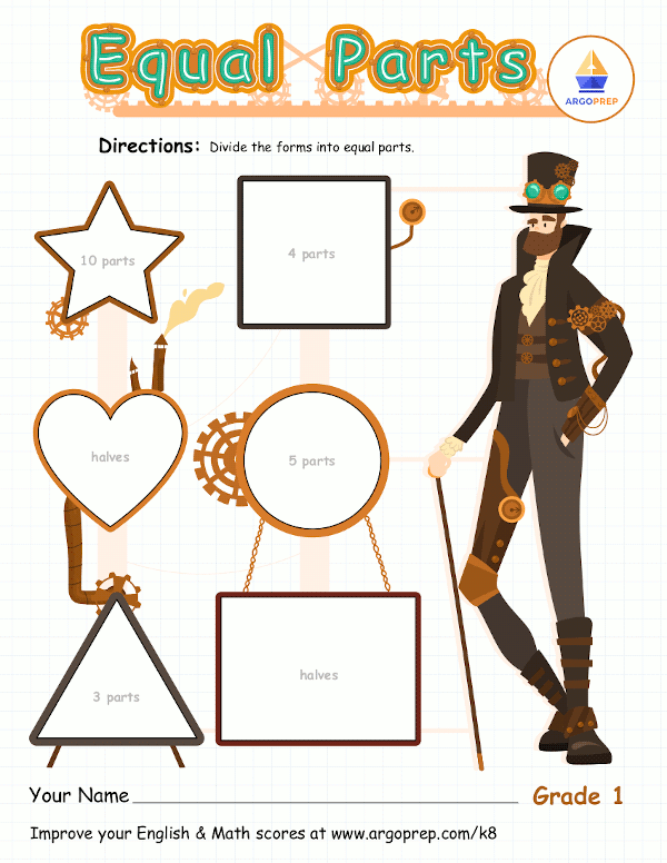 Fractional Steampunk Shapes