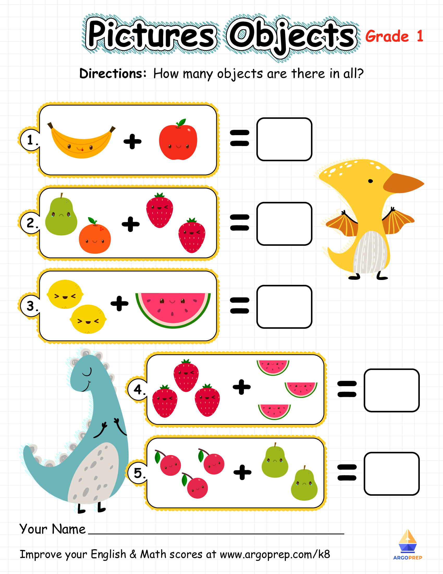 Fruit and Dinos Addition