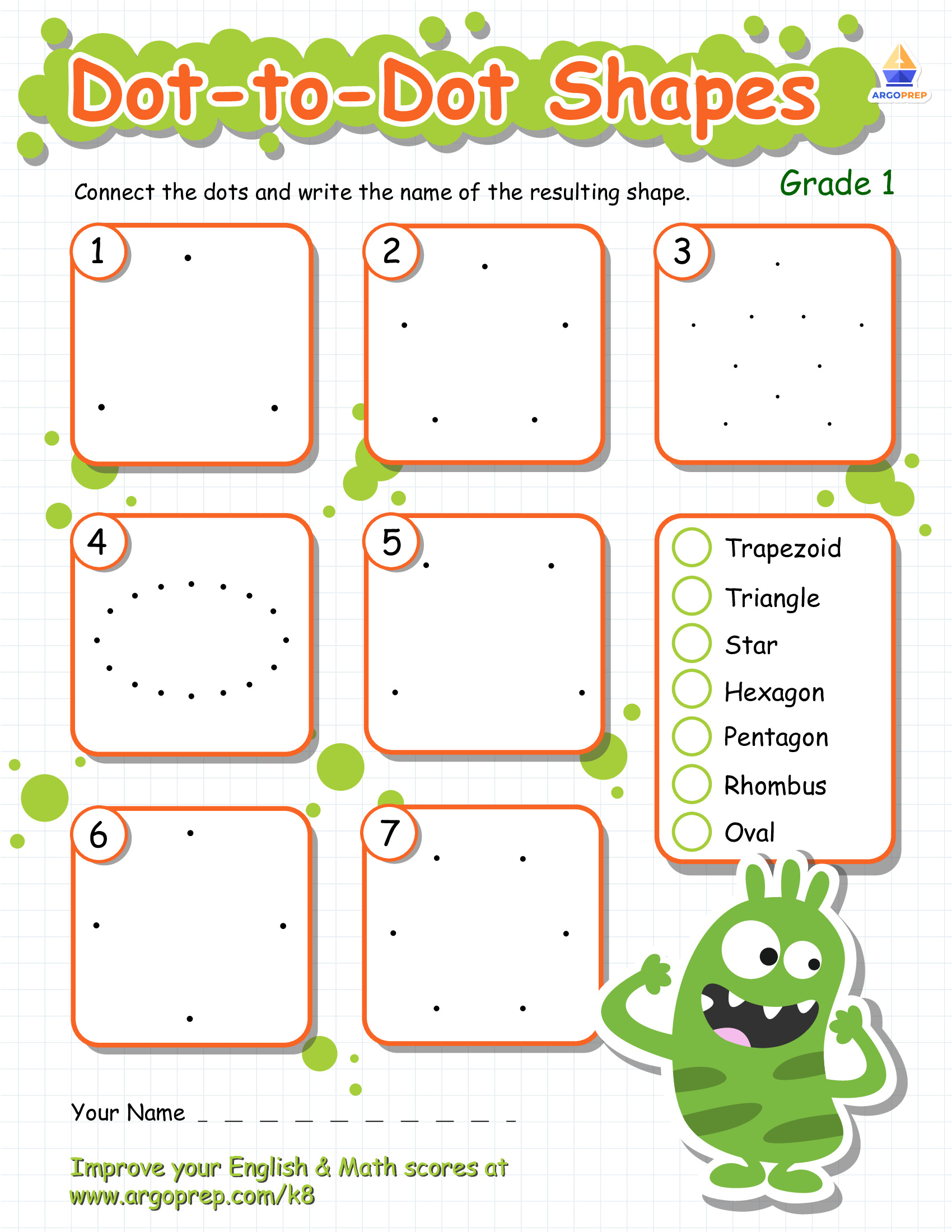 Space: Constellations Free Printable Worksheet, image size:1700x2200