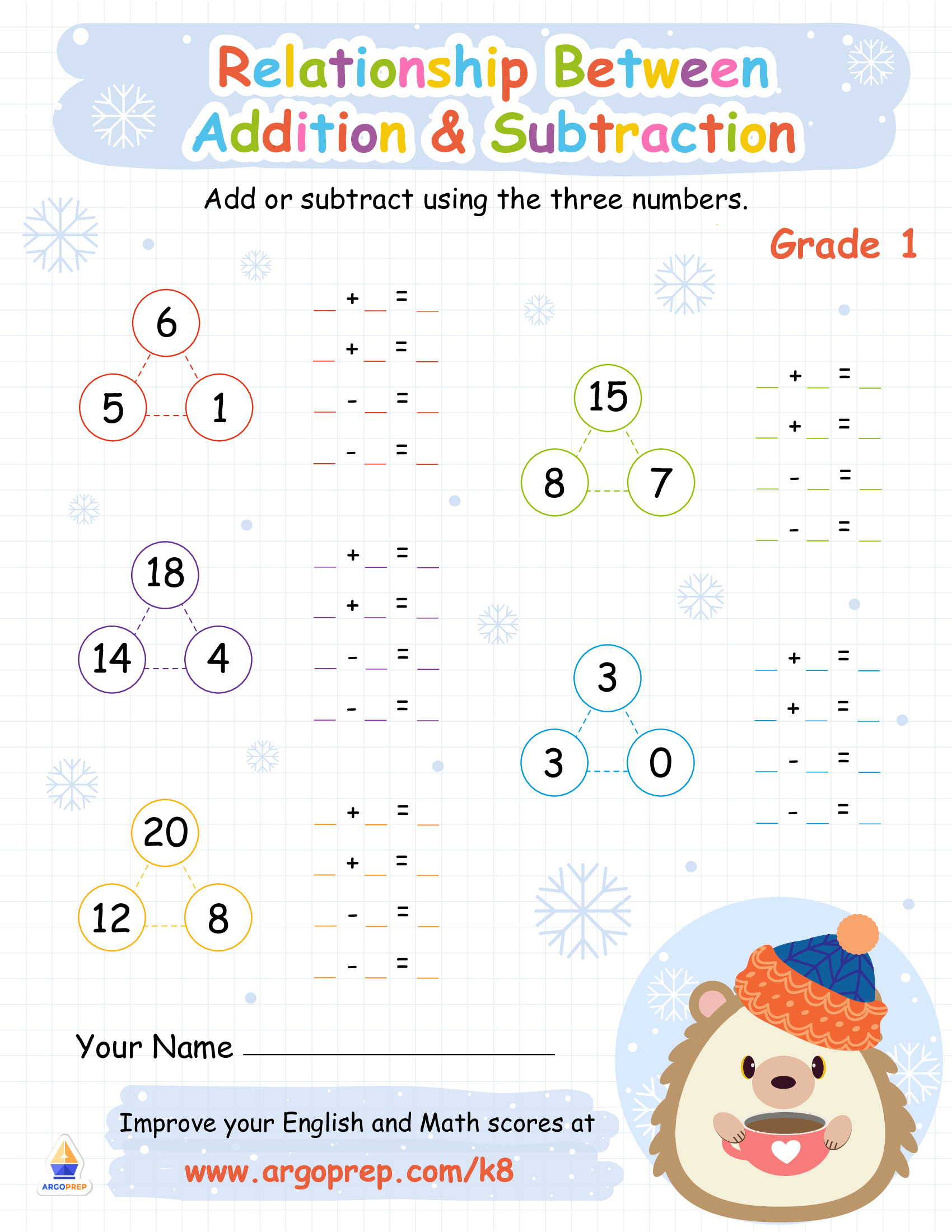 Winter Time Number Comparison