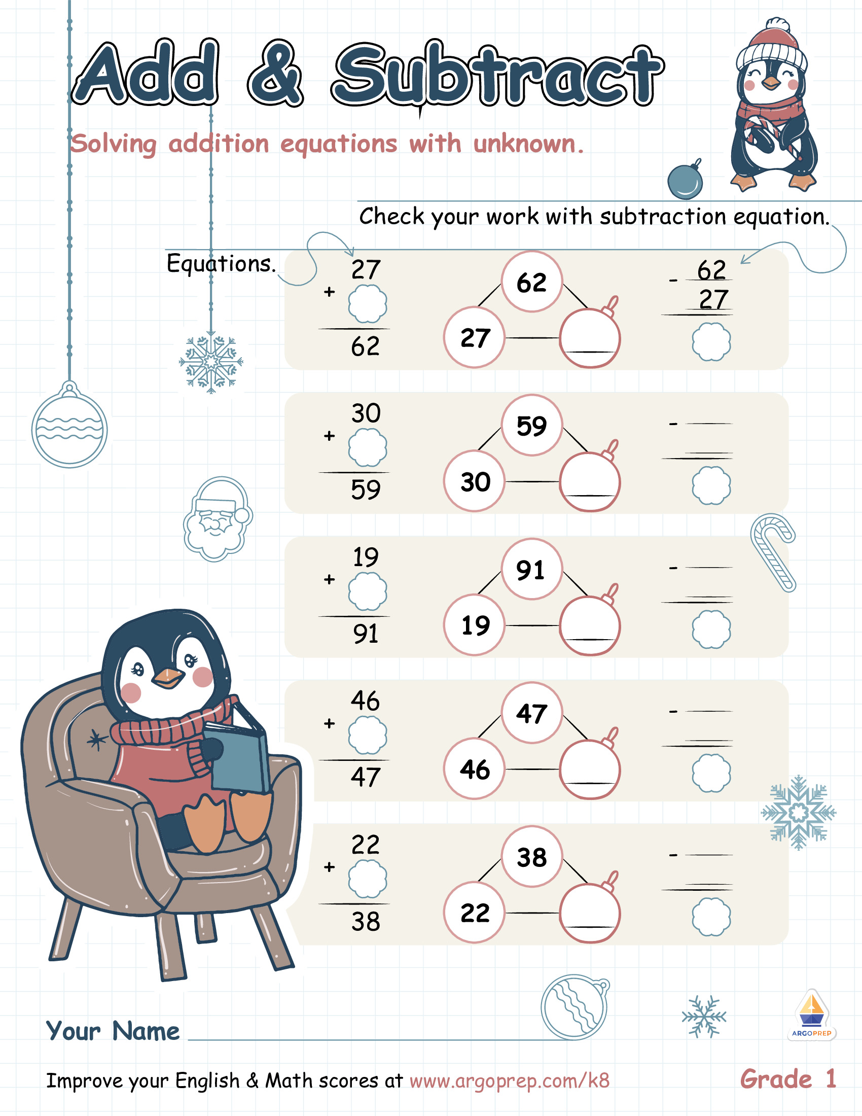 The Cozy Book of Number Bonds