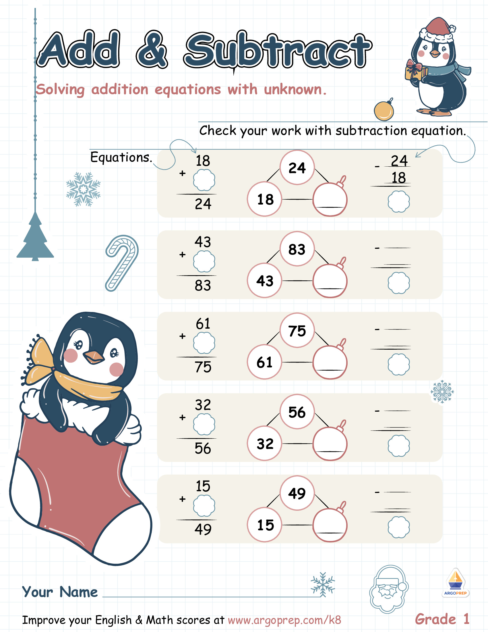 Fill the Penguins' Stockings
