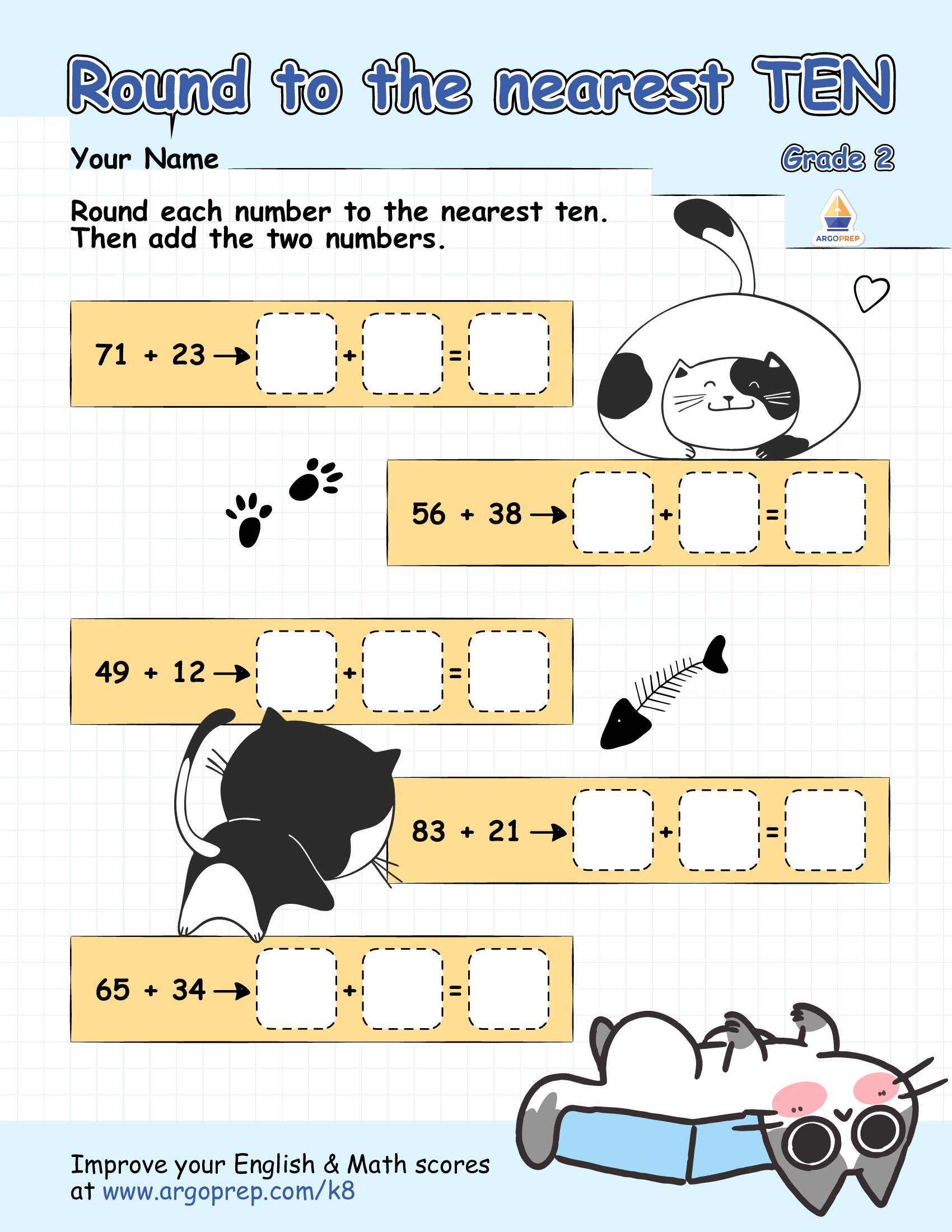Spots the Cat Rounds to 10