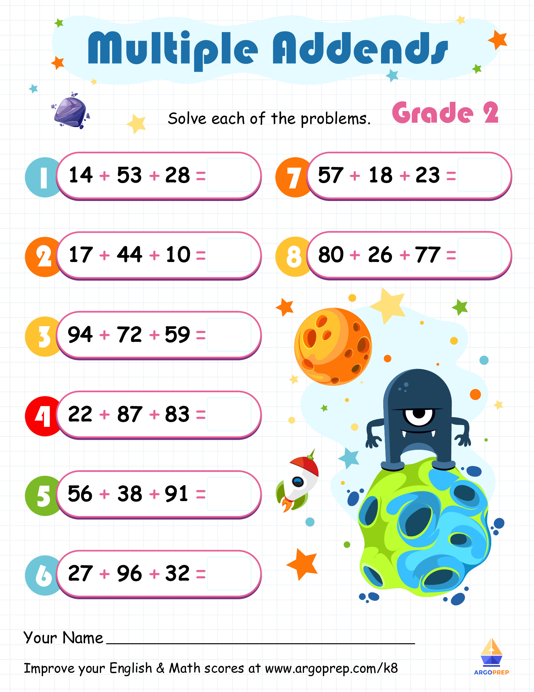 Three Number Addition with Evil Dave