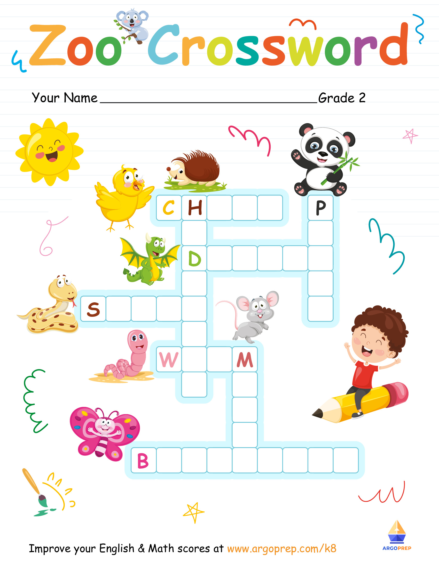 Caden's Zoo Puzzle