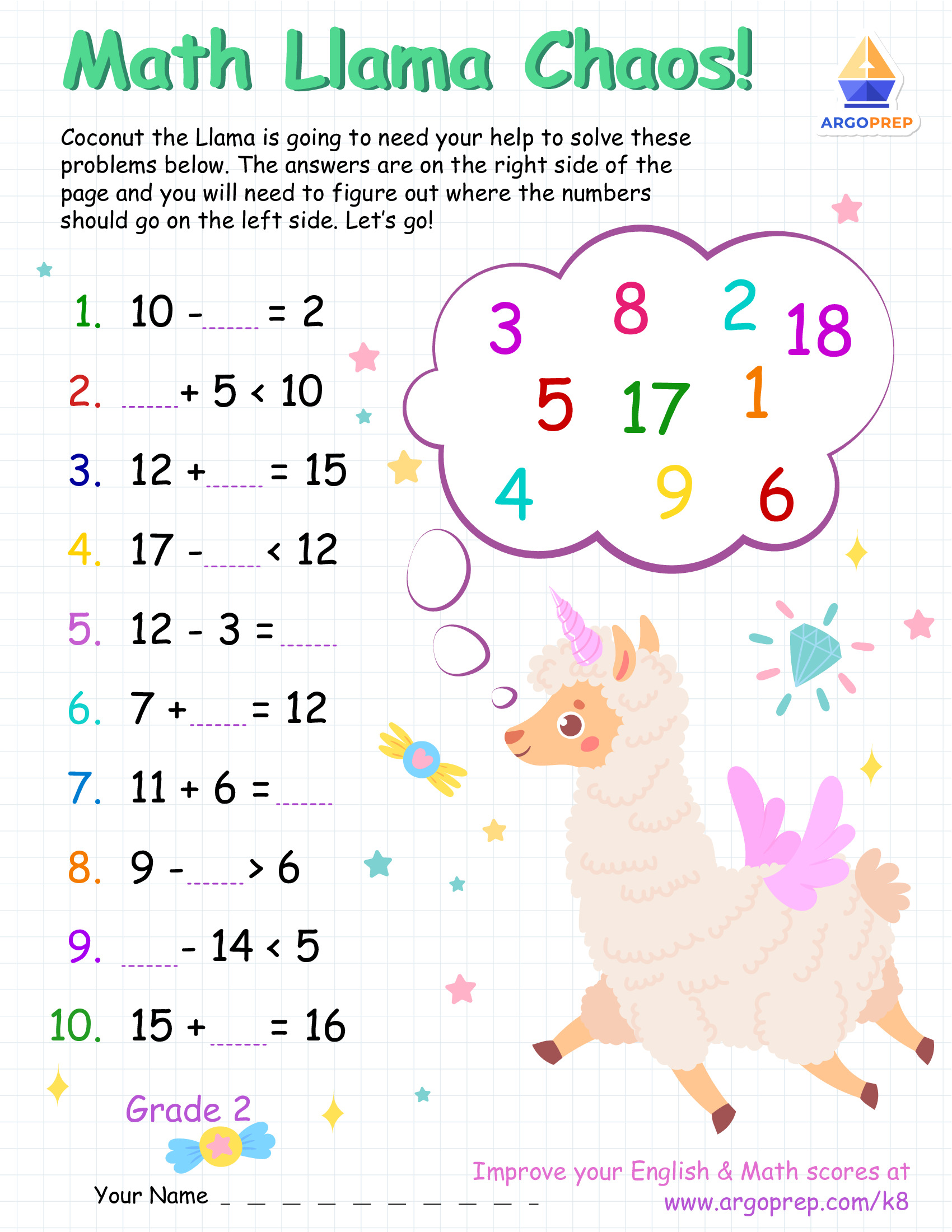 Coconut Loves Numbers