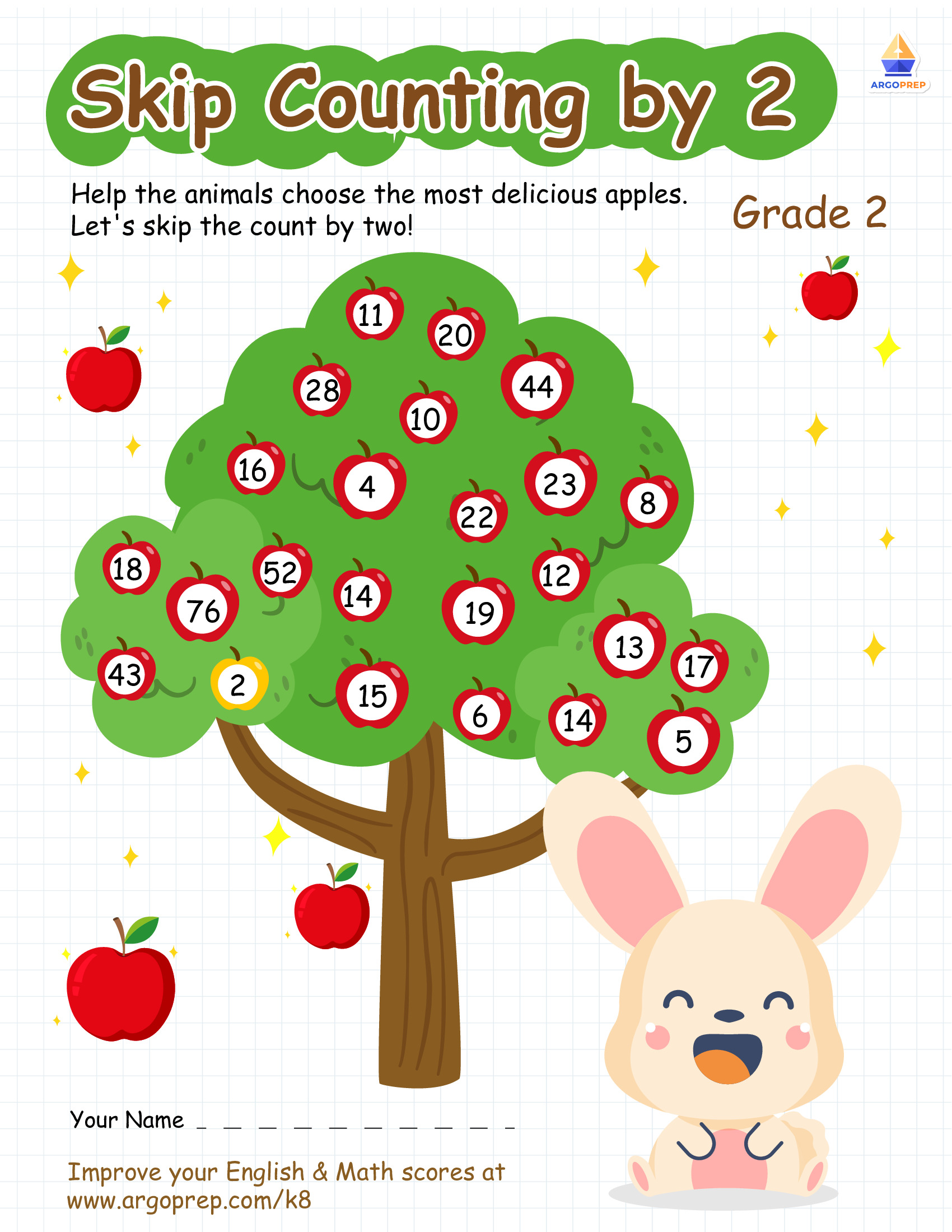 Skip Counting with Rosie the Rabbit