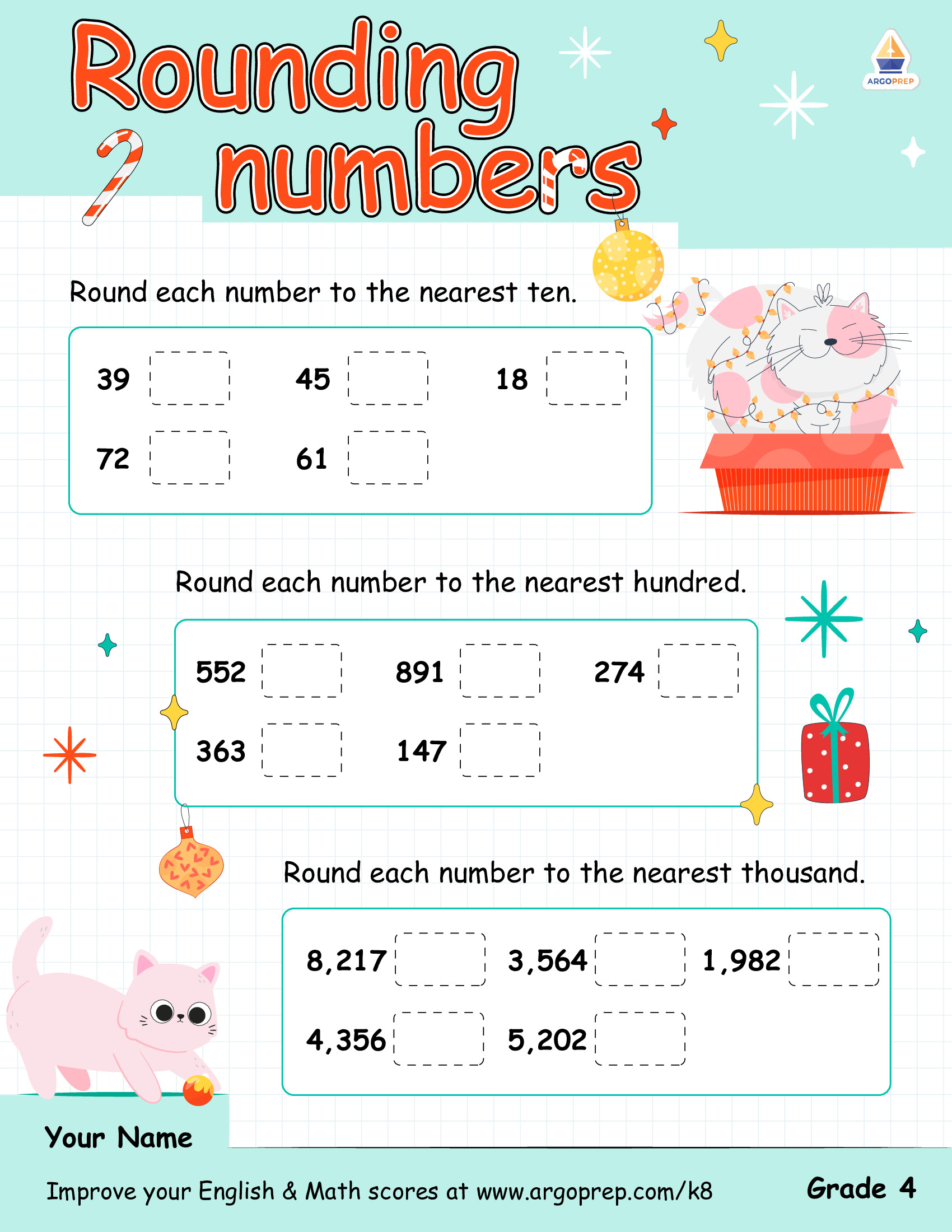 Rounding with Jolly Pink Kitties