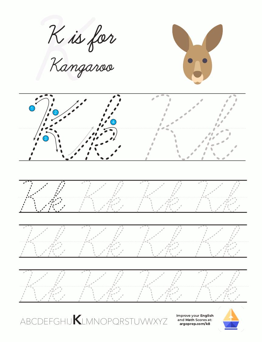 Cursive K