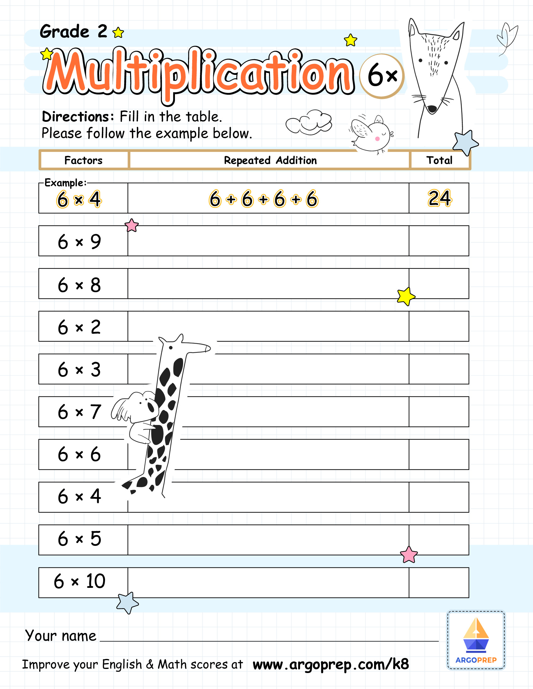 Let’s Become Mathematicians with Multiplication